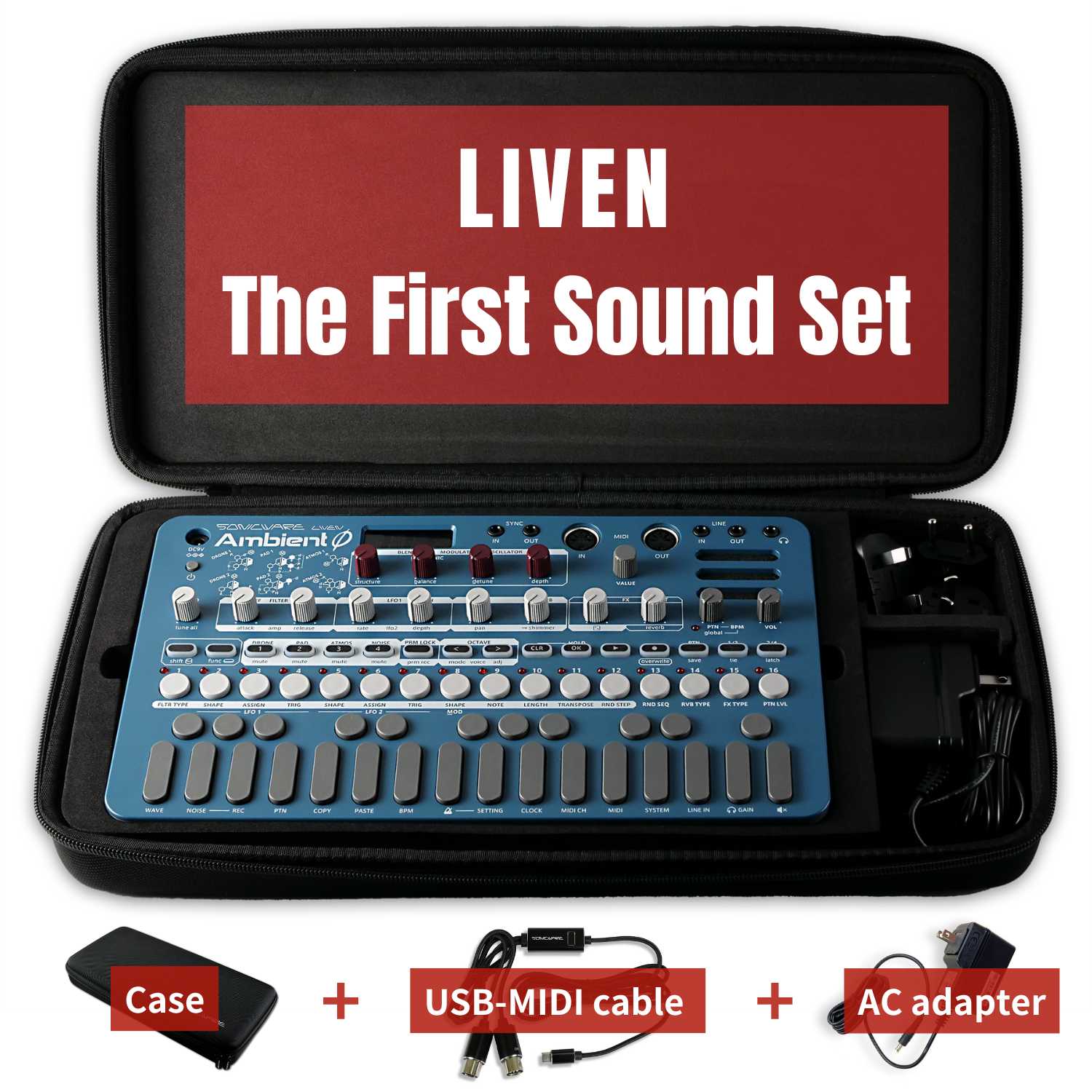 LIVEN Ambient Ø 令和8年 The First Sound セット – SONICWARE 日本公式