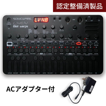 LIVEN 8bit warps - All Black Limited Edition [整備済製品]