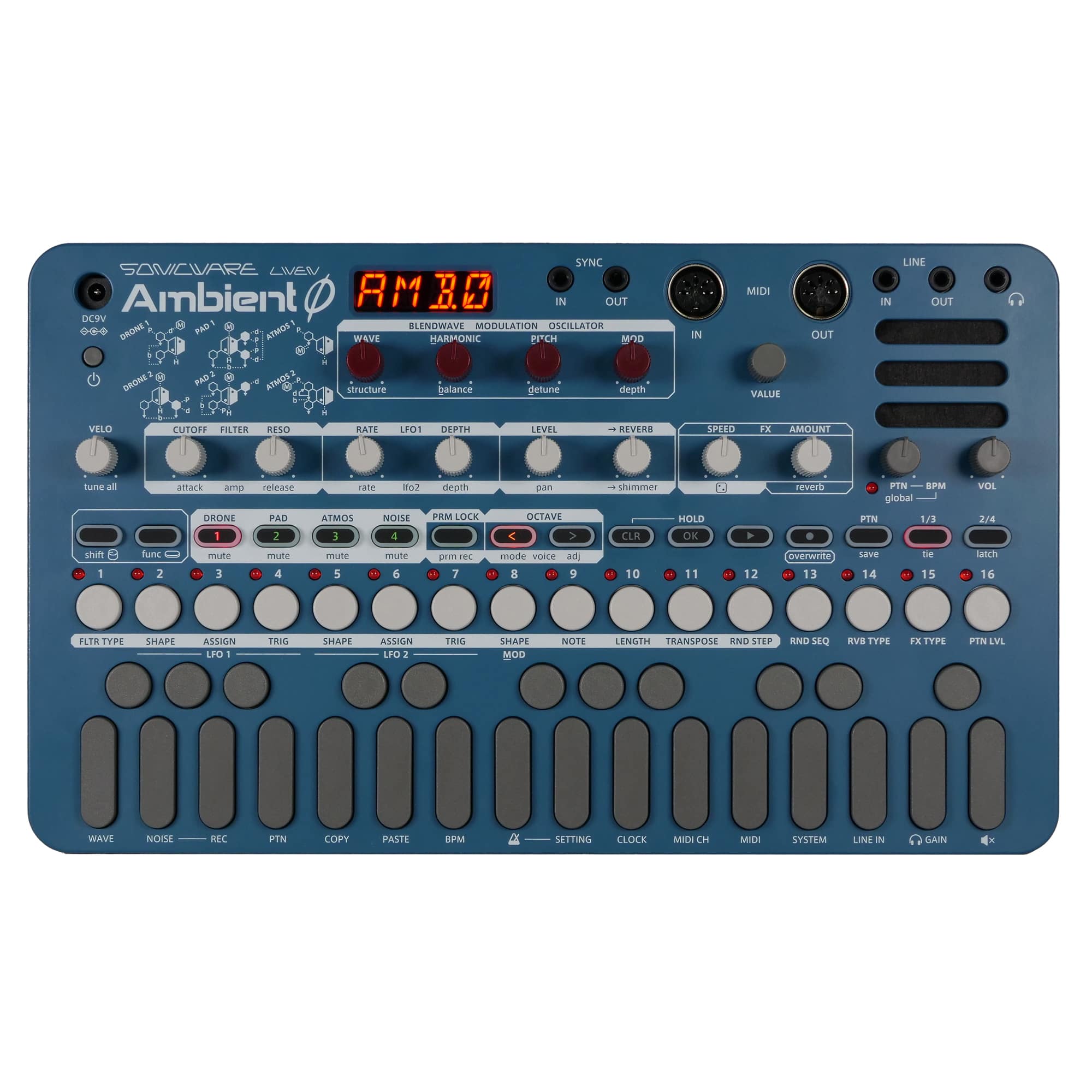 Sonicware Liven Ambient Ø アダプター付 LIVEN Ambient Ø – SONICWARE 日本公式