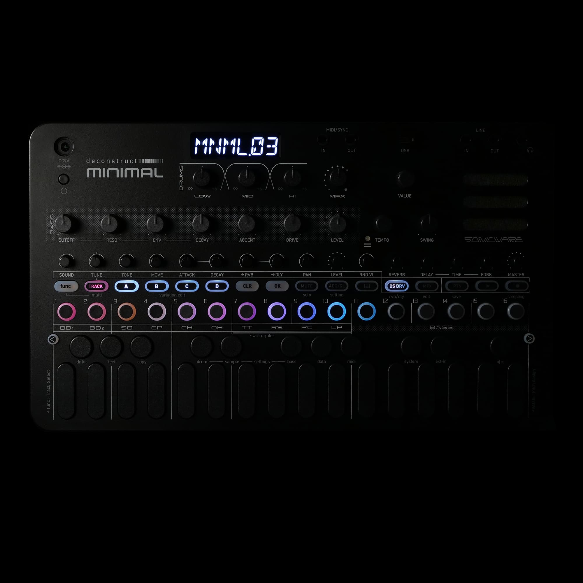 deconstruct MINIMAL – SONICWARE 日本公式
