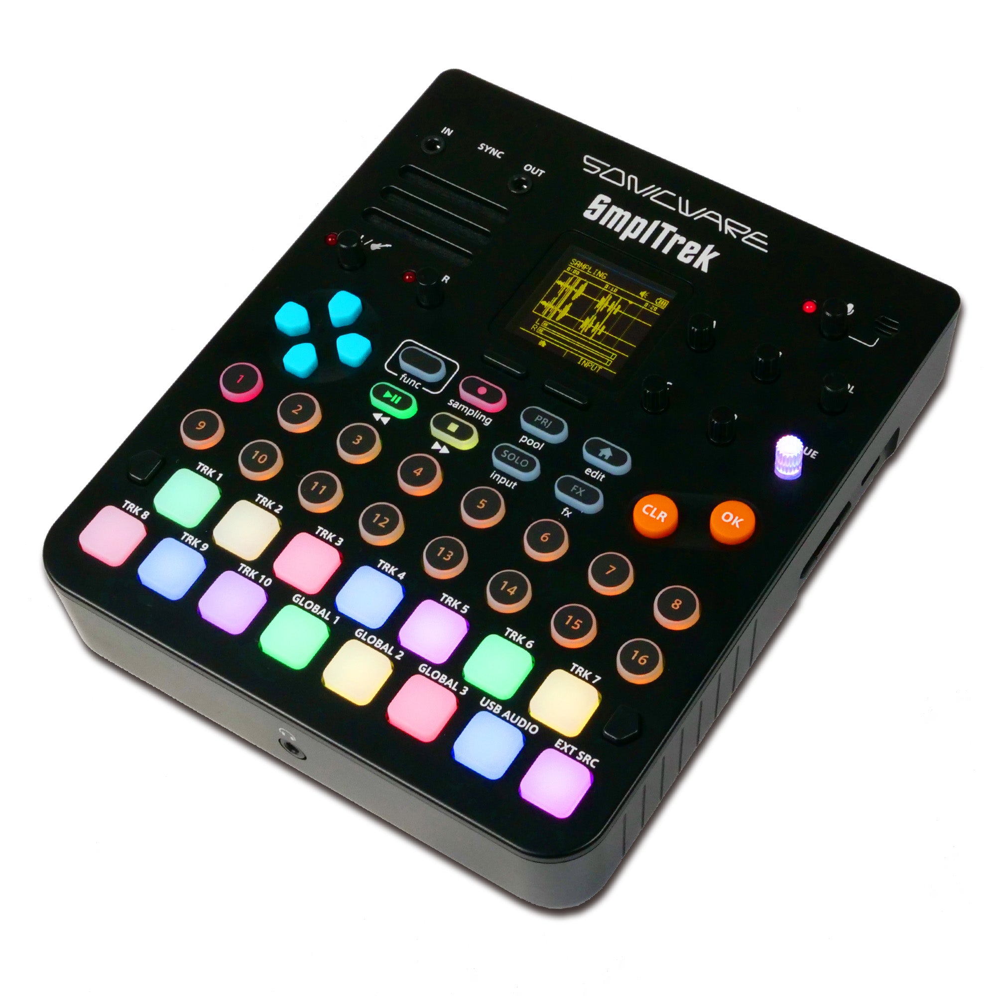 Sonicware SmplTrek （SDカード、ACアダプター付属、箱無し） SmplTrek – SONICWARE 日本公式