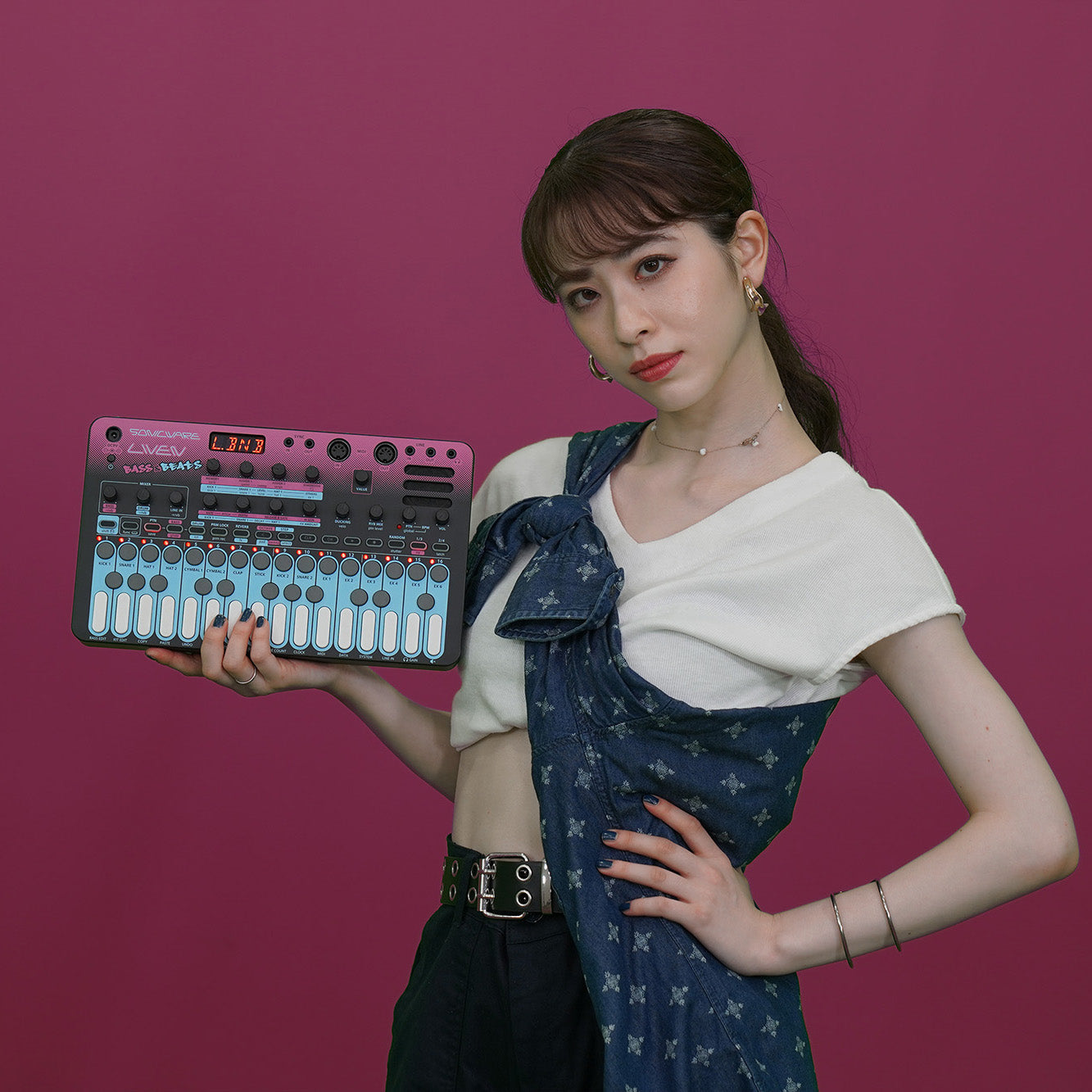 LIVEN BASS BEATS アナログシンセサイザー LIVEN BASS&BEATS – SONICWARE 日本公式